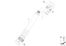 E90N M3 S65 Sedan / Steering/  Steer Col Lower Joint Assembly