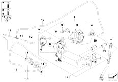 E60N 520d N47 Sedan / Engine/  Emission Reduction Cooling-2