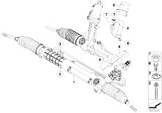 E93 M3 S65 Cabrio / Steering/  Hydro Steering Box