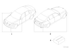 E60N 525i N53 Sedan / Workshop Consumables Paint Protection Foil E60 Facelift