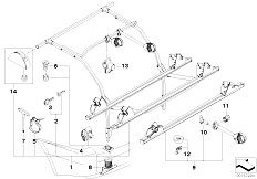 E83 X3 2.0i N46 SAV / Universal Accessories Rear Carrier