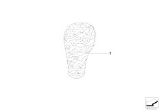 Z3 Z3 M3.2 S54 Roadster / Gearshift Retrofit Wooden Gearshift Knob