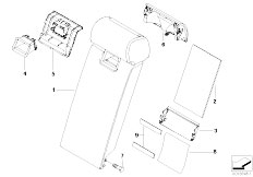 E83N X3 2.0d N47 SAV / Seats/  Multi Purpose Armrest