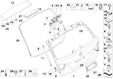 E91N 330i N52N Touring / Bodywork/  Single Components For Trunk Lid