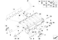 E93 325i N53 Cabrio / Engine/  Intake Manifold System