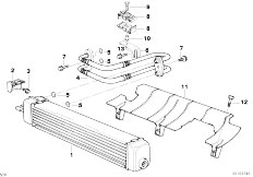 E36 M3 S50 Cabrio / Radiator/  Engine Oil Cooling