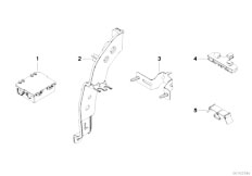 E70 X5 3.0d M57N2 SAV / Vehicle Electrical System/  Plug In Connection Bracket