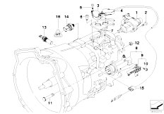 E46 330Ci M54 Coupe / Manual Transmission/  Gs5s31bz Smg Actuator Sensoren