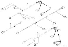 E90 M3 S65 Sedan / Vehicle Electrical System/  Various Additional Wiring Sets-3