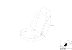 E85 Z4 M3.2 S54 Roadster / Seats/  Sheepskin Seat Covers