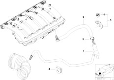 E46 328i M52 Touring / Engine/  Vacuum Control Engine