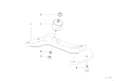 E36 318tds M41 Sedan / Manual Transmission/  Gearbox Suspension