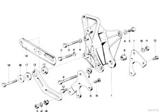 E21 318i M10 Sedan / Steering/  Hydro Steering Vane Pump Bearing Support