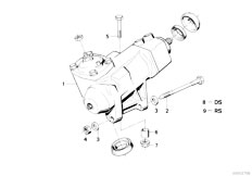 E32 735iL M30 Sedan / Steering/  Power Steering