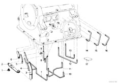 E12 528 M30 Sedan / Automatic Transmission/  Bw 65 Pressure And Suction Pipes