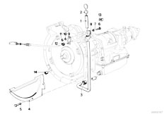 E21 316 M10 Sedan / Automatic Transmission Gearbox Parts