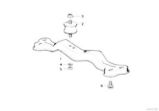 E32 730iL M30 Sedan / Automatic Transmission/  Gearbox Suspension