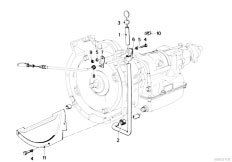 E12 518 M10 Sedan / Automatic Transmission Gearbox Parts