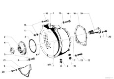 E12 520 M10 Sedan / Automatic Transmission Zf 3hp12 Housing Parts Lubricat System