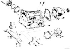 E12 528 M30 Sedan / Automatic Transmission Bw 65 Suspension Attach Parts