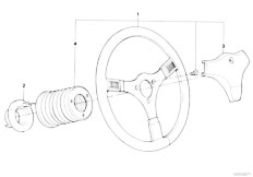 E21 320i M10 Sedan / Steering/  Sports Steering Wheel M Technik