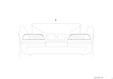 E46 M3 S54 Cabrio / Lighting/  Install Kit Xenon Light