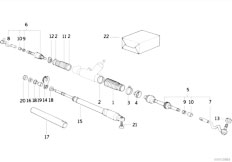 E36 316i M40 Sedan / Steering/  Steering Linkage Tie Rods