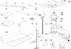 E36 318ti M42 Compact / Equipment Parts/  Car Tool Tool Box