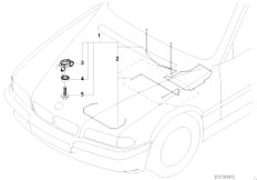 E38 725tds M51 Sedan / Universal Accessories/  Marten Repeller