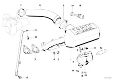 E34 524td M21 Sedan / Engine/  Intake Manifold System