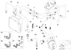 E46 328Ci M52 Coupe / Brakes/  Front Brake Pipe Dsc