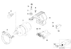 Z3 Z3 2.8 M52 Roadster / Brakes Dsc Compressor Senors Mounting Parts