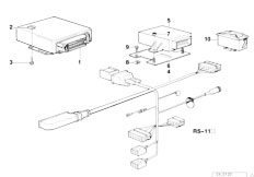 E32 750iLS M70 Sedan / Automatic Transmission/  Control Unit Egs Programmed