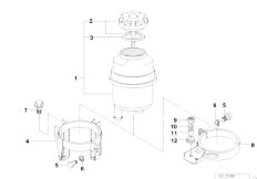 E36 318ti M42 Compact / Steering/  Oil Carrier Single Parts