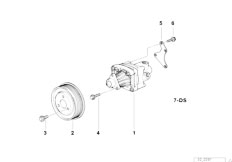 E36 325tds M51 Touring / Steering Hydro Steering Vane Pump Mounting