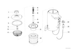 E32 750iLS M70 Sedan / Steering/  Oil Carrier Asc T Single Parts-2