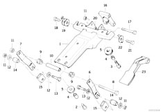 E34 525i M50 Touring / Steering/  Steering Column Bearing Sup Single Part