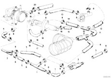 E30 323i M20 4 doors / Engine/  Vacuum Control Engine