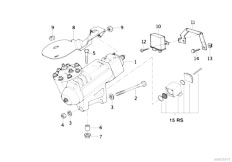 E32 740iL M60 Sedan / Steering/  Hydro Steering Servotronic