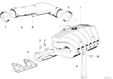 E30 324d M21 4 doors / Engine/  Intake Manifold System