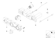 E46 316ti N40 Compact / Heater And Air Conditioning/  Heater Control