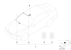 E38 750i M73 Sedan / Vehicle Electrical System/  Integrated Universal Remote Control