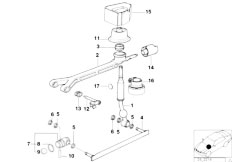 E39 523i M52 Touring / Gearshift/  Gearbox Shifting Parts