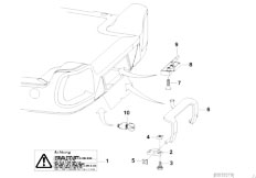 E36 323i M52 Cabrio / Universal Accessories/  Trailer Indiv Parts Load Ramp Catch