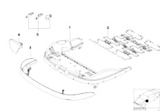 E53 X5 3.0i M54 SAV / Seats Basic Seat Seat Frame