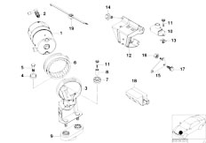 E46 320Ci M52 Coupe / Brakes Dsc Compressor Senors Mounting Parts-2