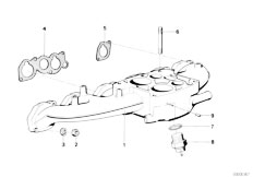 E21 320 M20 Sedan / Engine/  Intake Manifold System