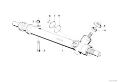 E30 316i M10 4 doors / Steering/  Mechanical Steering