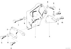 E12 520 M20 Sedan / Steering/  Hydro Steering Vane Pump Bearing Support