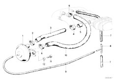 E21 320i M10 Sedan / Engine Vacuum Control Engine